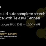 How To Build Autocomplete Search For E Commerce With Tejaswi Tenneti