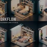 Create Stunning Isometric Rooms With Blender And Stable Diffusion