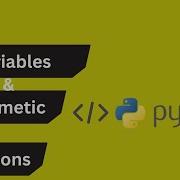 Variables And Arithmetic Operations In Python Python Coding Pythonlearning Programming Learn