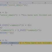 HTML PHP Tutorial Building A Working Contact Form Part 2
