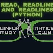2 4 Difference Between Read Readline And Readlines Python
