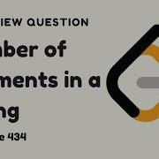 Number Of Segments In A String Google Interview Questions LeetCode 434 Solution C