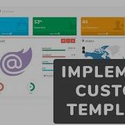 Blazor Setup Custom Bootstrap Template AdminLTE Theme