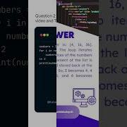 Python For Loops Quiz 7 Mastering Loops In Python Tutorials In Depth Shorts Python Coding