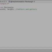 Objective C Programming Tutorial 30 Starting The Rectangle Class