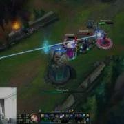 Lux MID GOLD III Ranked Game Gank Turned To Double Kill