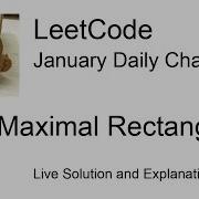 Daily Leetcode 2112 Jan 11 2026 85 Maximal Rectangle