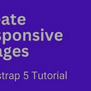 Responsive Images In Bootstrap5 Funku Coder Bootstrap 5 Tutorial For Beginners