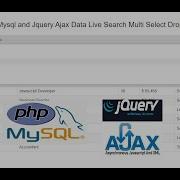 PHP Mysql And Jquery Ajax Data Live Search Multi Select Dropdown