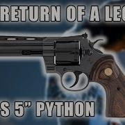 Возвращение легенды Colt Python Royal Blue 357 Magnum распакован и протестирован