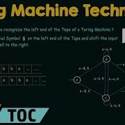Turing Machine Programming Techniques Part 1