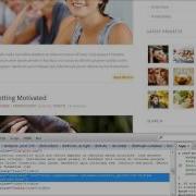 Using Firebug To Change The CSS Styles Of The Theme