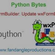 How To Update Wxformbuilder