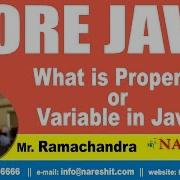 What Is Property Or Variable In Java Part 2 Core Java Tutorial Mr Ramachandra
