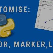 Customising Line Graph With Color Marker Line Python For Kids