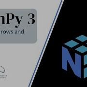 NumPy 3 Changing Rows And Columns