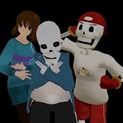 MMD UNDERTALE SANS X PAPYRUS X FRISK ECHO