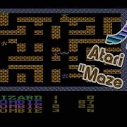 Atari 8 Bit Game Play Maze War