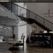 Interior Render Over 500 Buckets