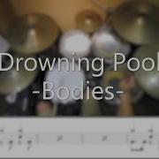Drowning Pool Bodies DrummerFrank Drum Cover With Drum Score
