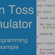 Coin Toss Simulator C Programming Example