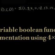 4 Variable Boolean Function Implementation Using 4 1 MUX Boolean Function Implementation Using MUX