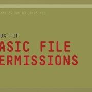 How Basic File Permissions Work 2 Minute Linux Tips