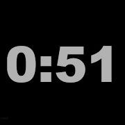 51 Seconds 51 Secs Clock Timer Countdown Alarm Focus
