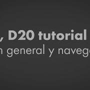 Amplificador D80 D20 Tutorial 1 Visión General Y Navegación