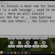 Best IDE For HTML And CSS Sublime Text VS Code Atom Installation Guide