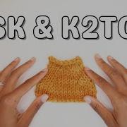 SSK K2TOG Left Right Leaning Decreases Beginner Knitting Tutorial