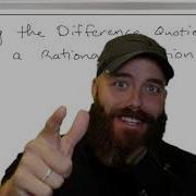 Difference Quotient Rational Function