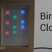 DIY Binary Clock With Arduino Color LED In A Picture Frame