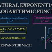 Natural Exponential And Logarithmic Functions Explanation And Examples