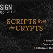 InDesign Magazine Issue 138 Scripts From The Crypts