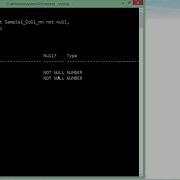 Oracle SQL Not Null Constraint