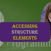 Accessing Structure Elements In C Programming