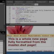 How Dynamic Web Templates Work In Expression Web Part 2