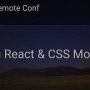Using React And CSS Modules Crater Conf