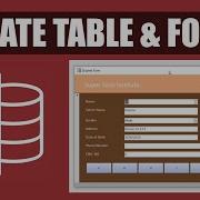 Microsoft Access Complete Tutorial Table Design Form Design Buttons Database Step By Step