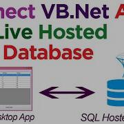 Connect VB Net App With Live Hosted SQL Server Database