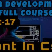 Web Development Full Course Css3 Fonts Font In Css