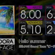 GITADORA Hello Summer MASTER BASIC Drum