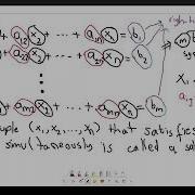 LECTURE 2 M By N System And Its Solution Augmented Matrix Form And Upper Triangular Form