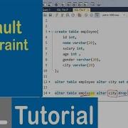 18 Default Constraint In SQL SQL Tutorial