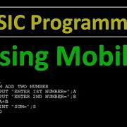 BASIC Program Using Mobile Phone How To GW Basic Or PC Basic Programming In Android Mobile Phone