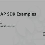 Getting Started Using The OpenTAP SDK Examples OpenTAP