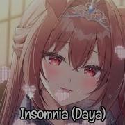 Nightcore Insomnia Daya