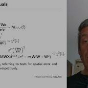 Quantitative Methods II Spatial Autoregression