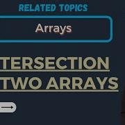 Leetcode 349 Intersection Of Two Arrays Arrays Two Pointer POTD 10Mar2024
